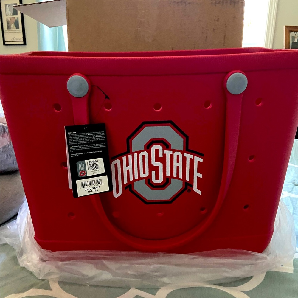 New with tags Ohio State Tote (“bogg bag”)